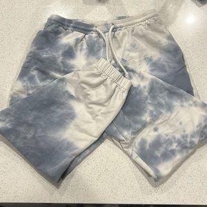 Tie dye pants